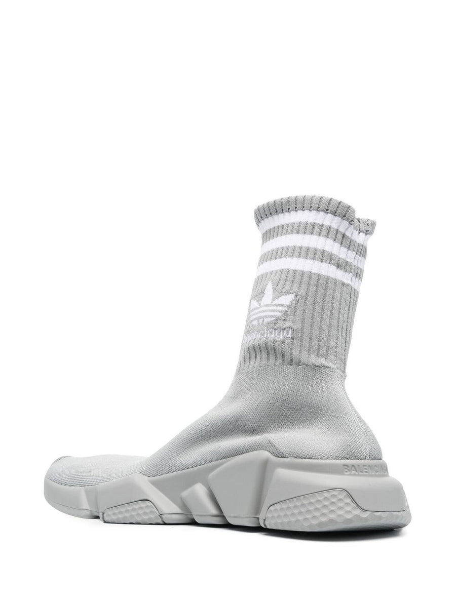 Adidas X Balenciaga Speed Sock Sneakers Knit Luxury Collaboration For Women Bold Statement Style