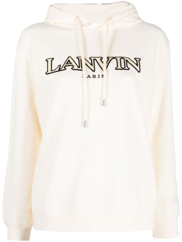 Lanvin Logo cotton hoodie