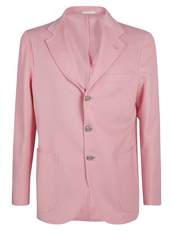 Sartorio Single-breasted wool jacket