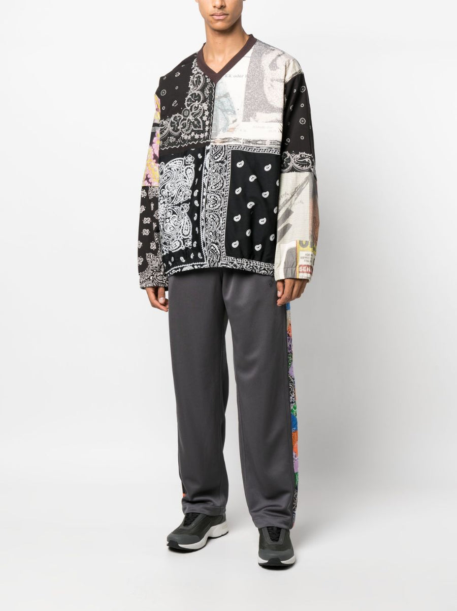 Childern Of The Discordance Premium Printed Bandana Trousers For Men With Drawstring Waistband