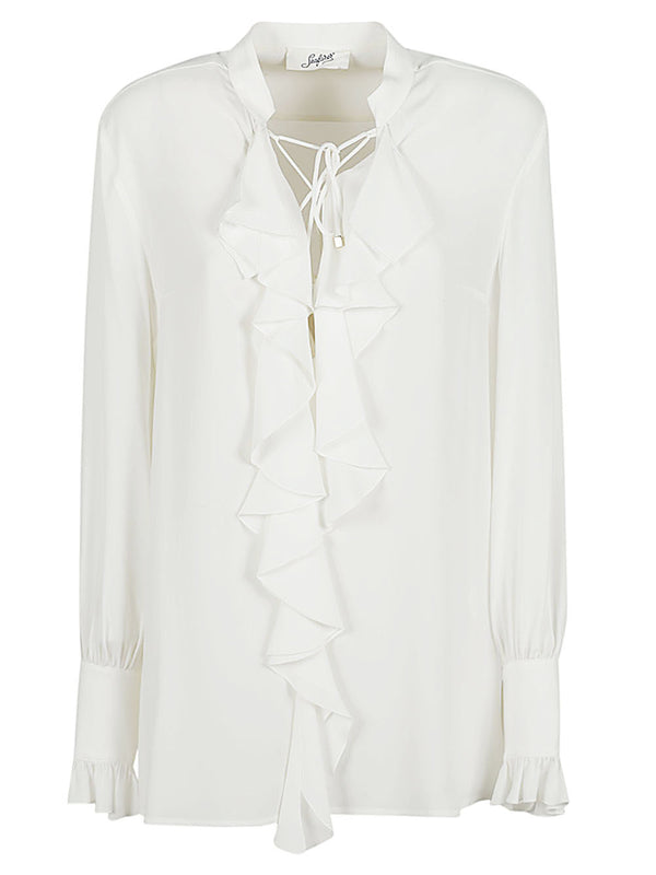 Seafarer Milly ruched shirt