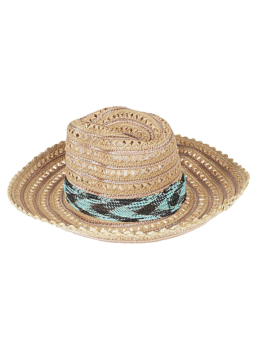 Exquisite J Raffia Sombrero Hat For Women Multicolor Sun Hat Beachwear Chic Lightweight