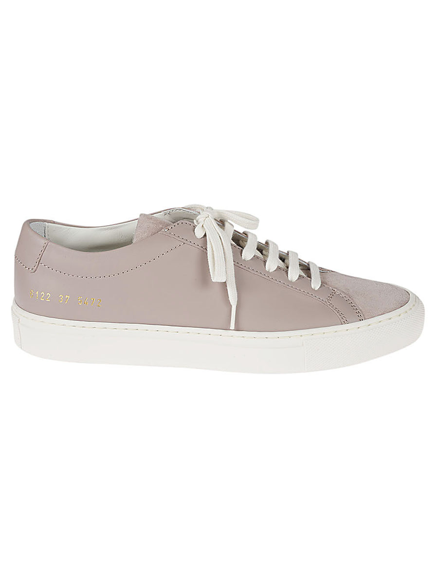 Common Projects Achilles Sneakers Women Dark Grey Leather Platform 3cm Minimalist Luxury