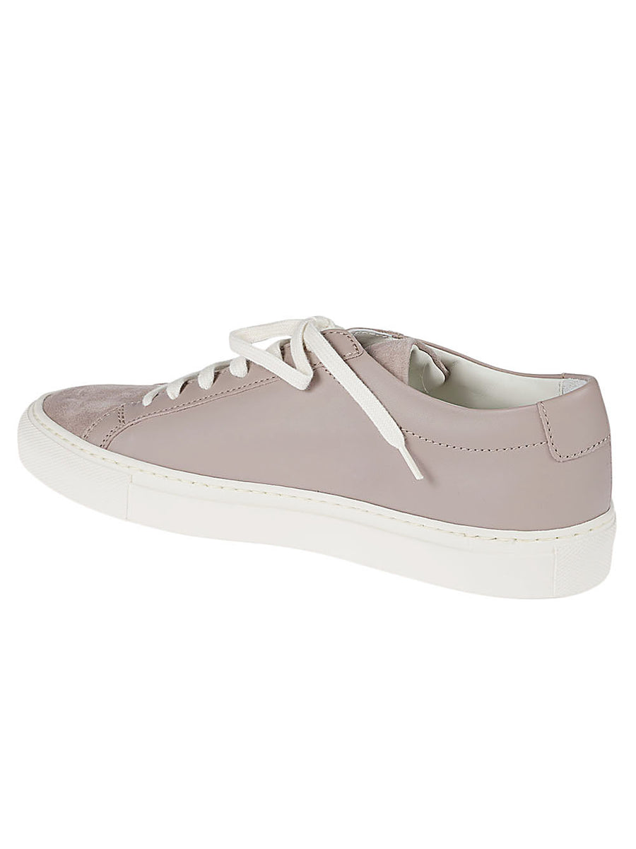 Common Projects Achilles Sneakers Women Dark Grey Leather Platform 3cm Minimalist Luxury