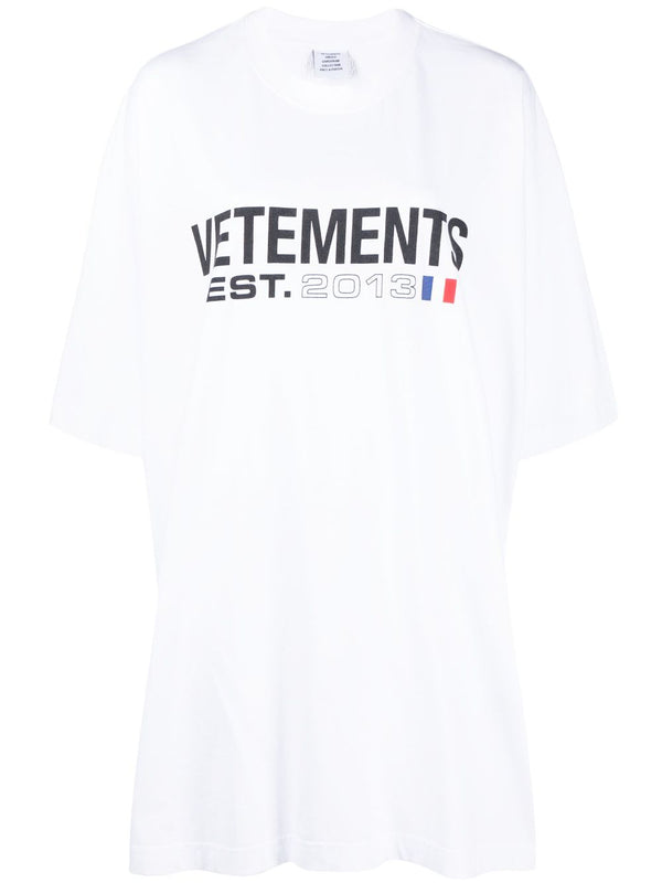 Vetements Logo cotton t-shirt