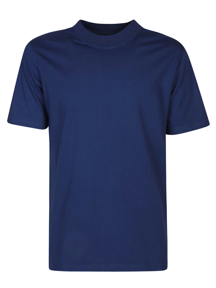 La Paz Organic Cotton T Shirt for Men in Blue Comfortable Everyday Topwear Essential