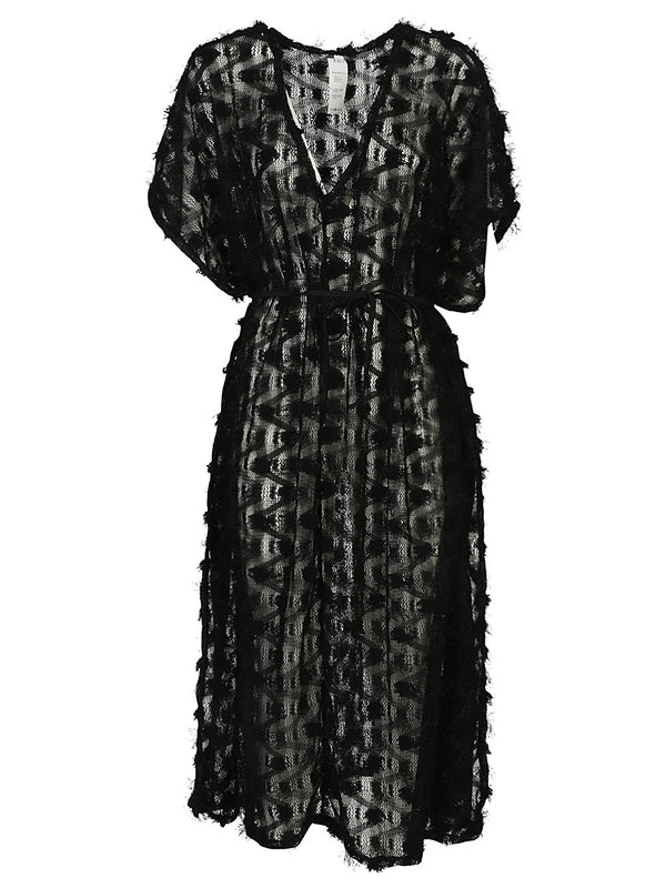 Feel Me Fab Lampedusa crochet long dress