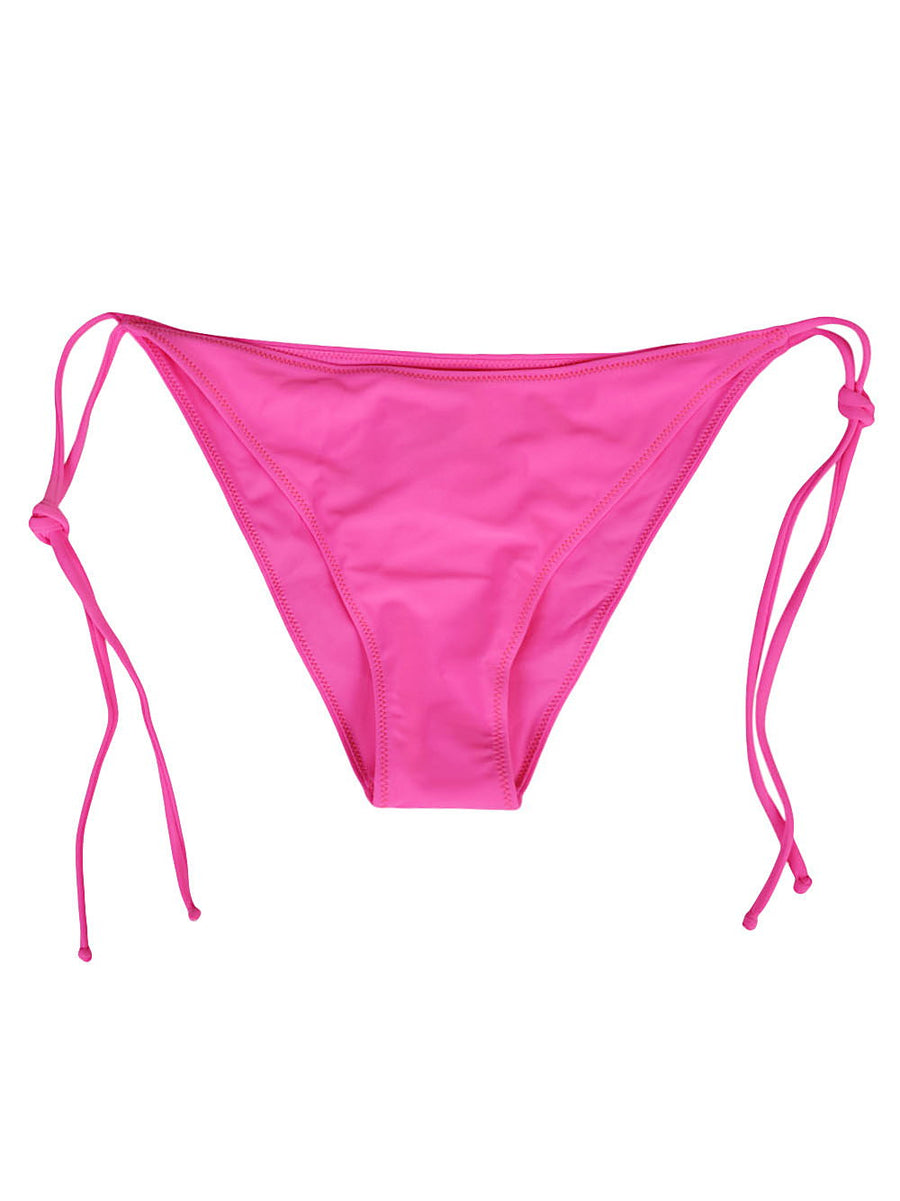 MC2 Saint Barth String Bikini Bottom Pink Premium Fit For Women Lux Beachwear Premium Fabric For Resort Ready Summer