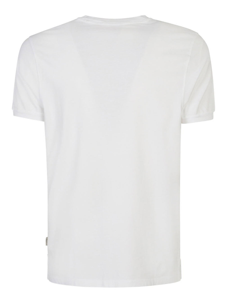 Original Vintage Piquet Cotton T Shirt For Men Timeless White Everyday Essential True To Size