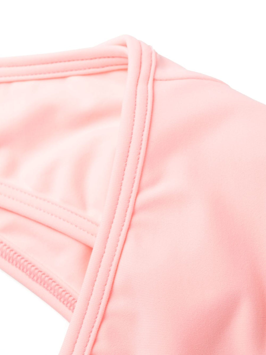 Reina Olga Pink Recycled Polyamide Bikini Set Scoop Neck Two Piece Resort Wear For Women Sustainable Sun Ready
