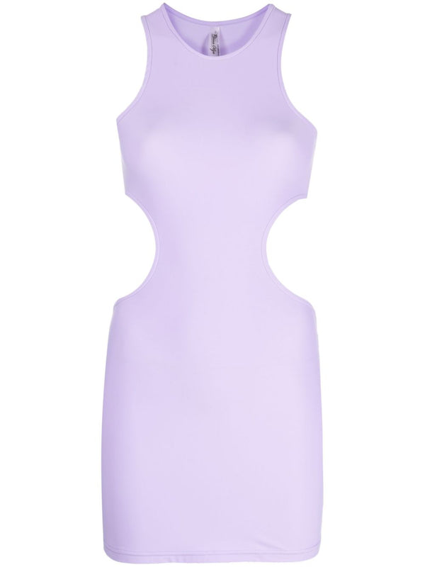 Reina Olga Cut-out detail short dress