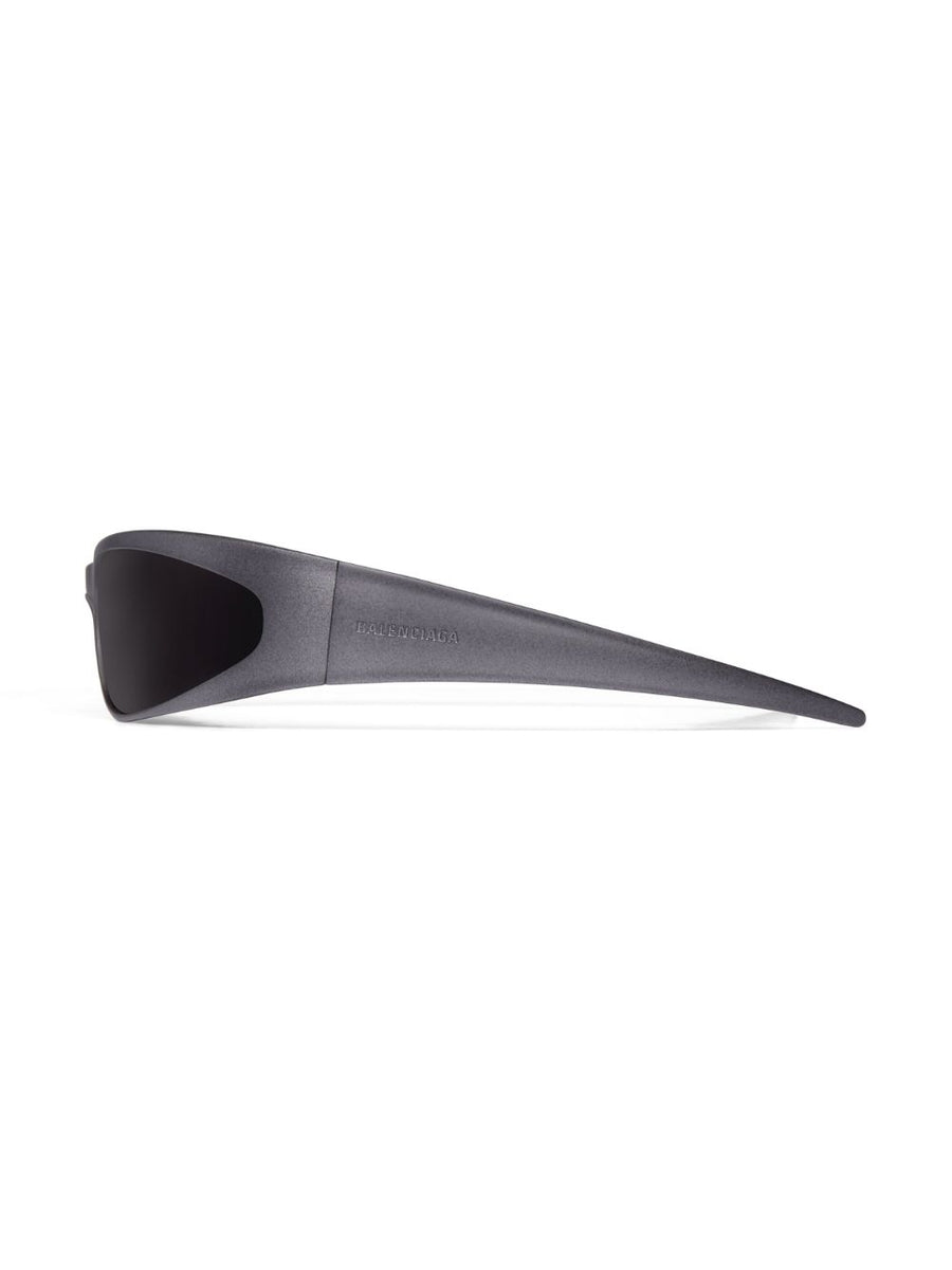 Balenciaga Oval Frame Sunglasses For Women With Premium Metal Frame And Dark Grey Lenses