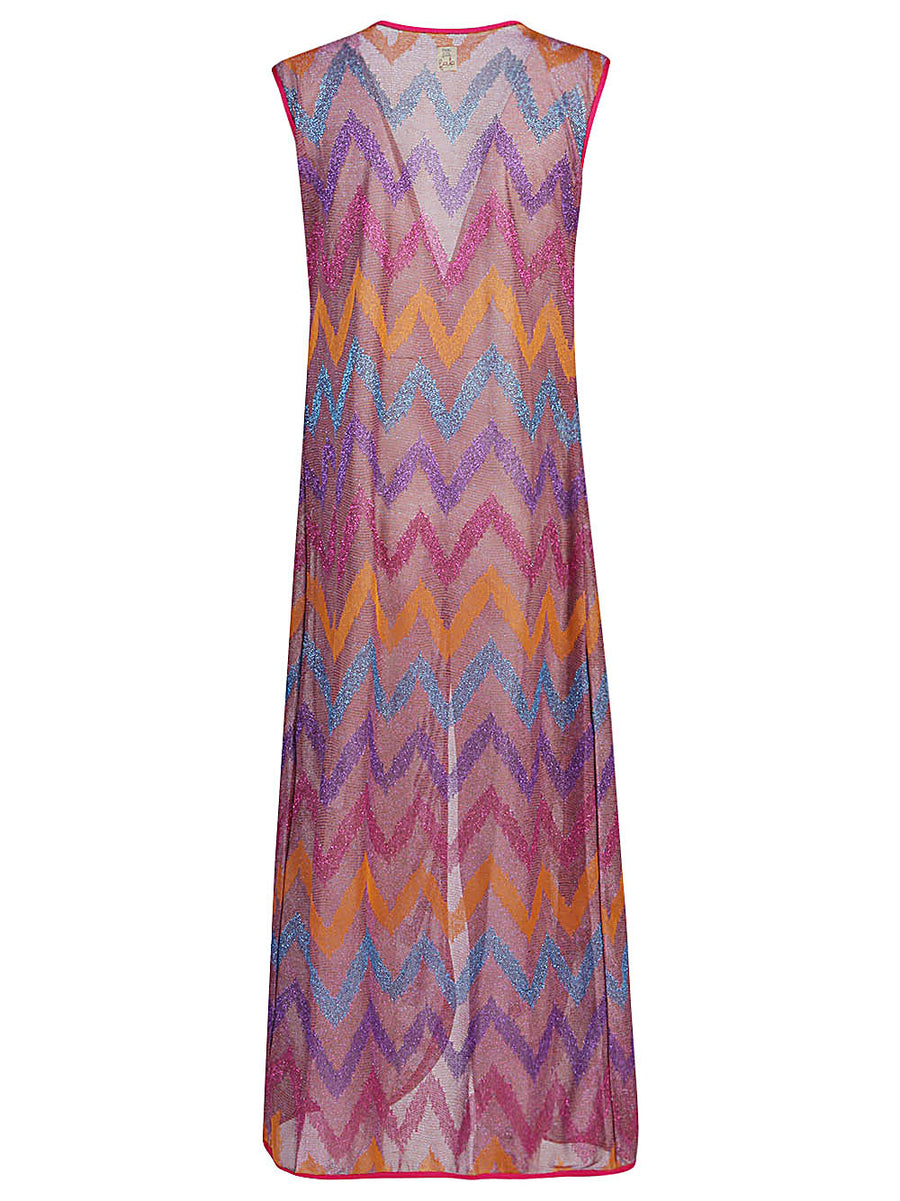 Feel Me Fab Quadrifoglio Multicolor Printed Maxi Dress For Women Versatile Day To Evening Wear