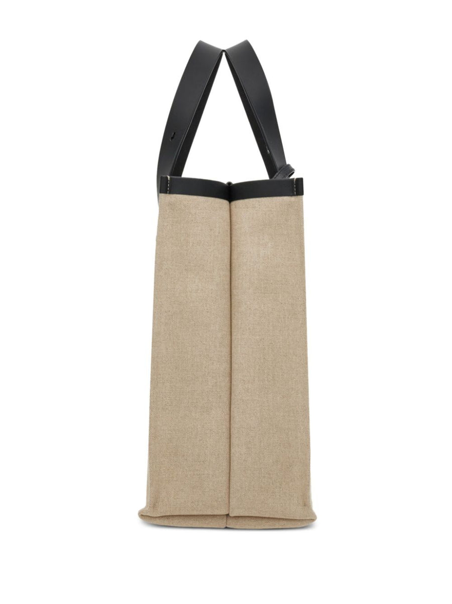 Ferragamo Logo Embossed Leather Tote Bag For Everyday Luxury And Professional Use