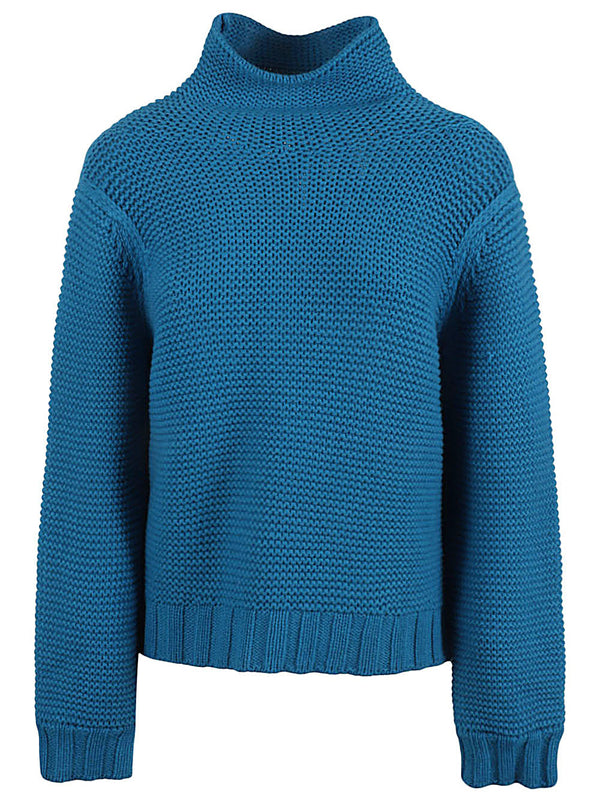 Liviana Conti Wool blend high neck jumper
