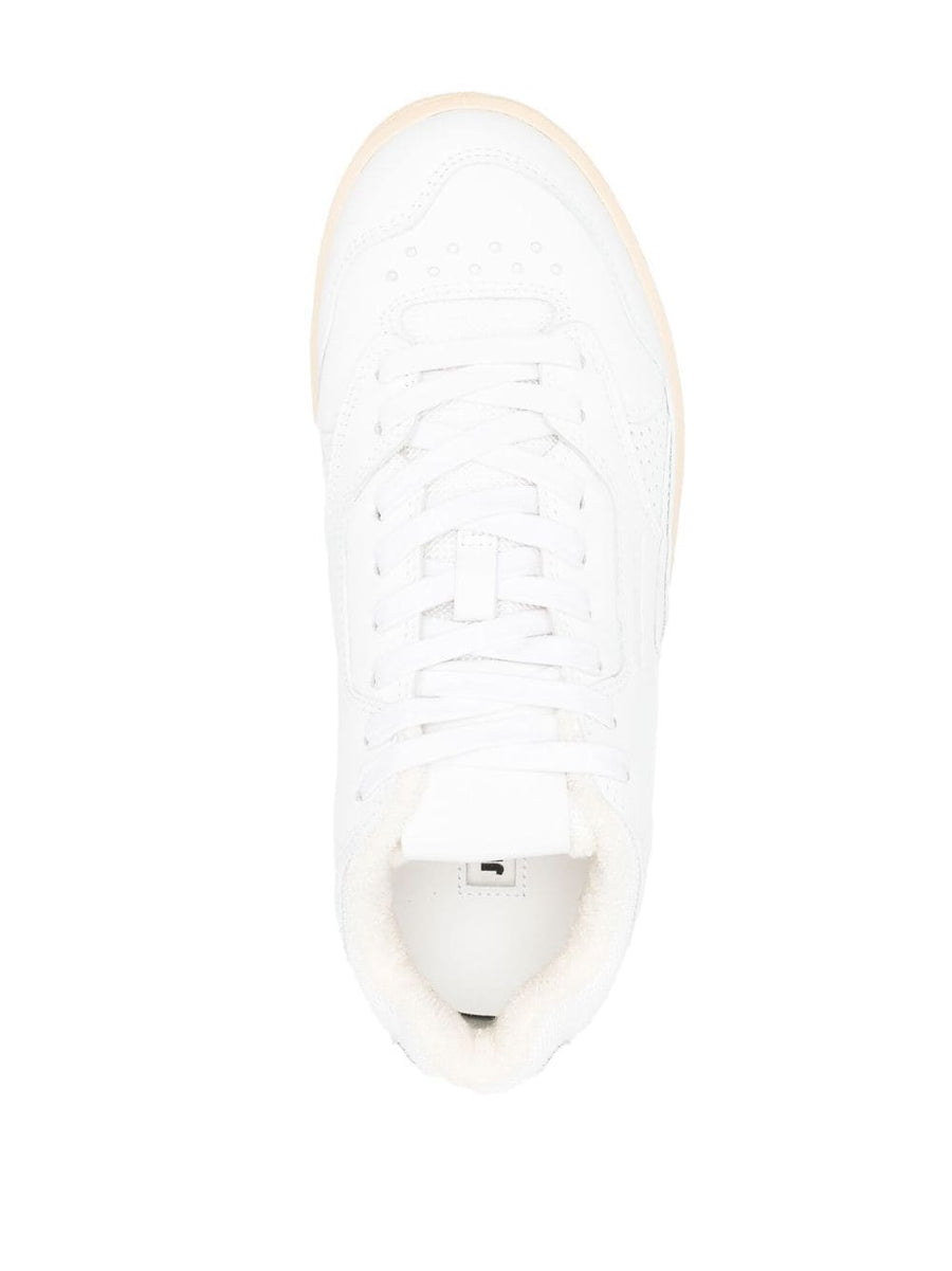 Jil Sander Panelled Low Top Leather Sneakers For Women Luxury Everyday Comfort Premium