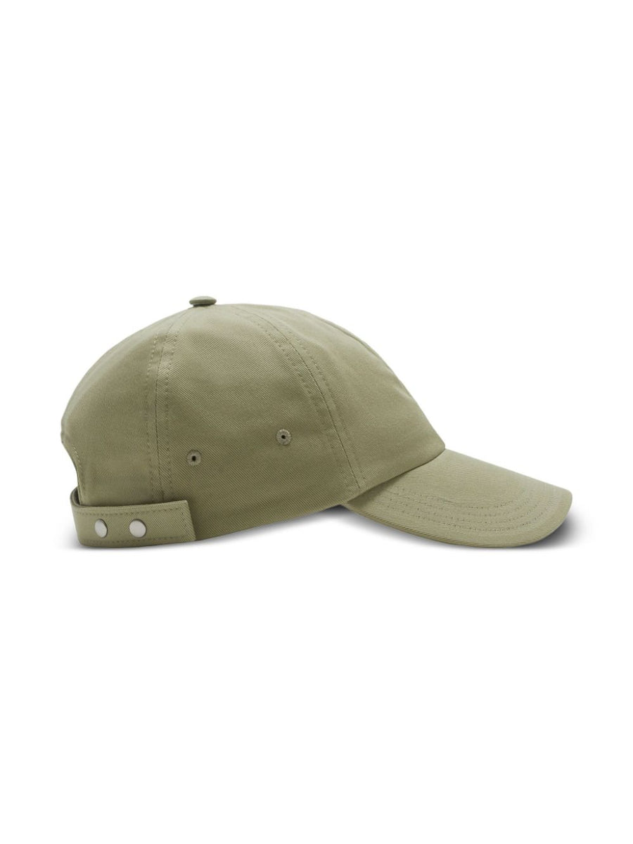 Burberry Equestrian Knight Cotton Baseball Cap For Men EKD Logo Beige Premium Cotton Everyday Luxury Accessory