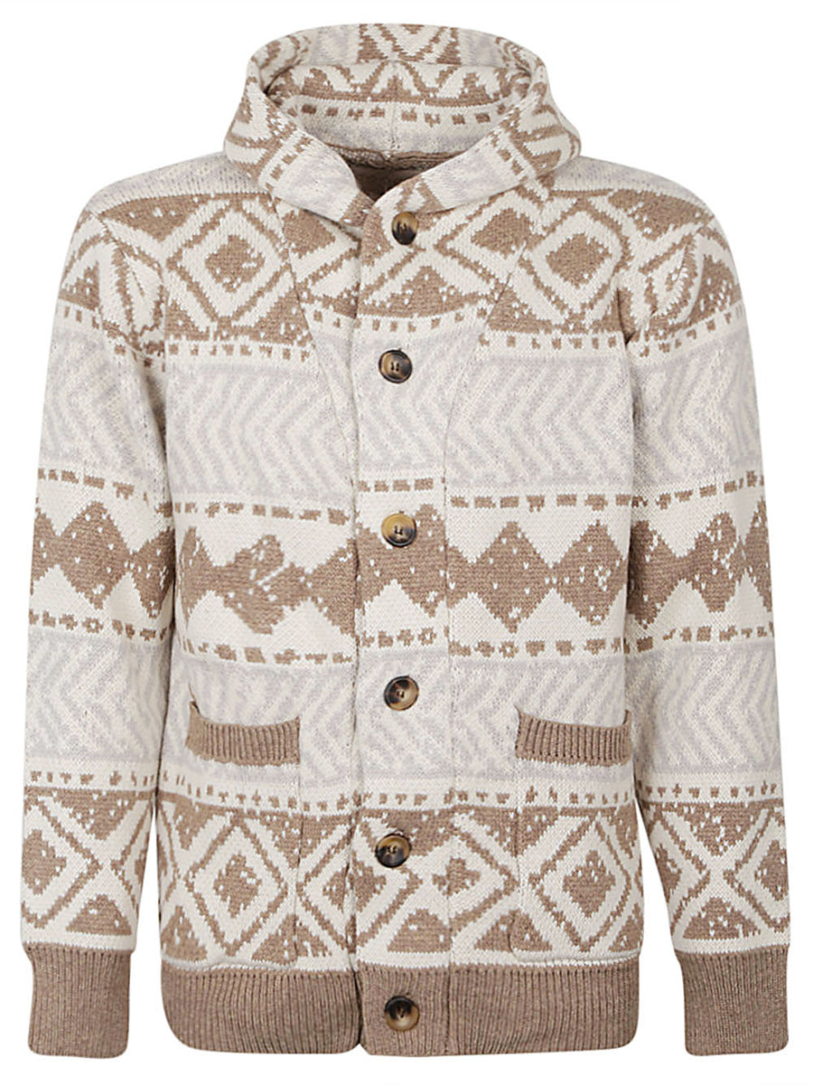 Tooco Navajo Ethnic Shawl Cardigan For Men Warmth And Style
