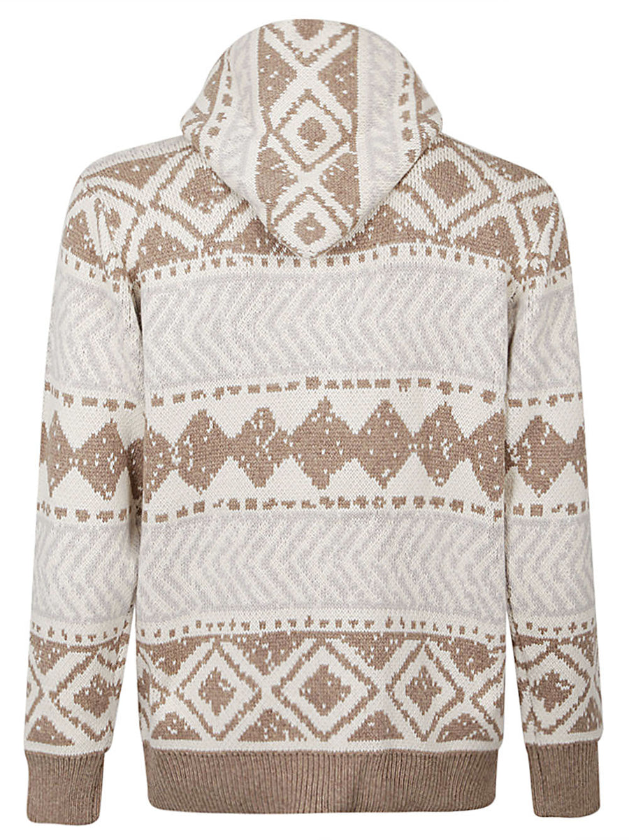 Tooco Navajo Ethnic Shawl Cardigan For Men Warmth And Style