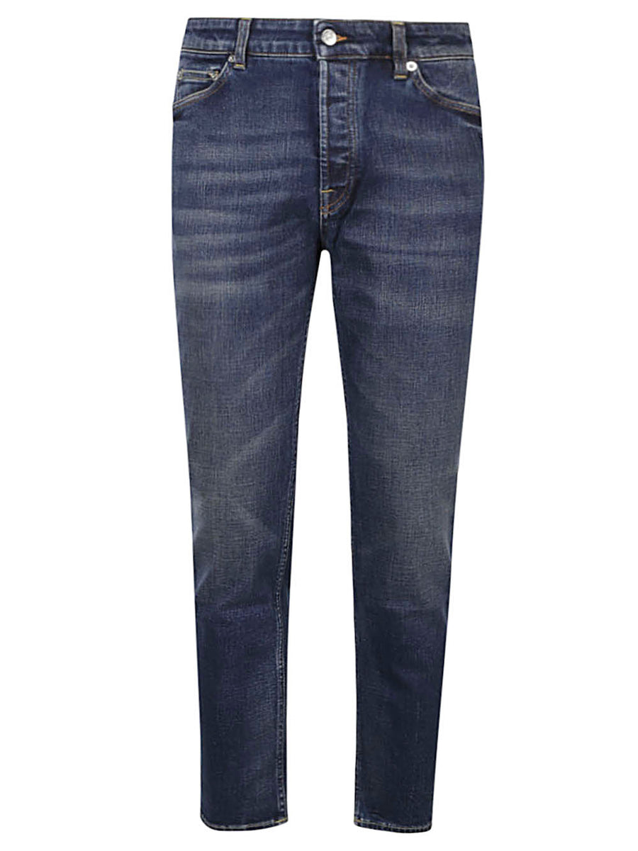 Department 5 Super Slim Denim Jeans For Men Stretch Blue