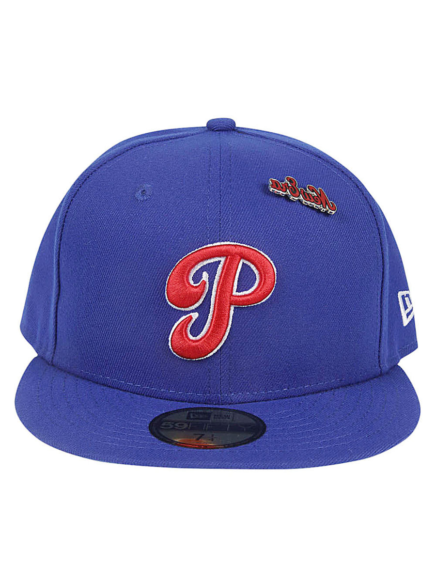 New Era Philadelphia Phillies 59FIFTY Cooperstown Pin Pack Cap for Fans and Collectors Navy
