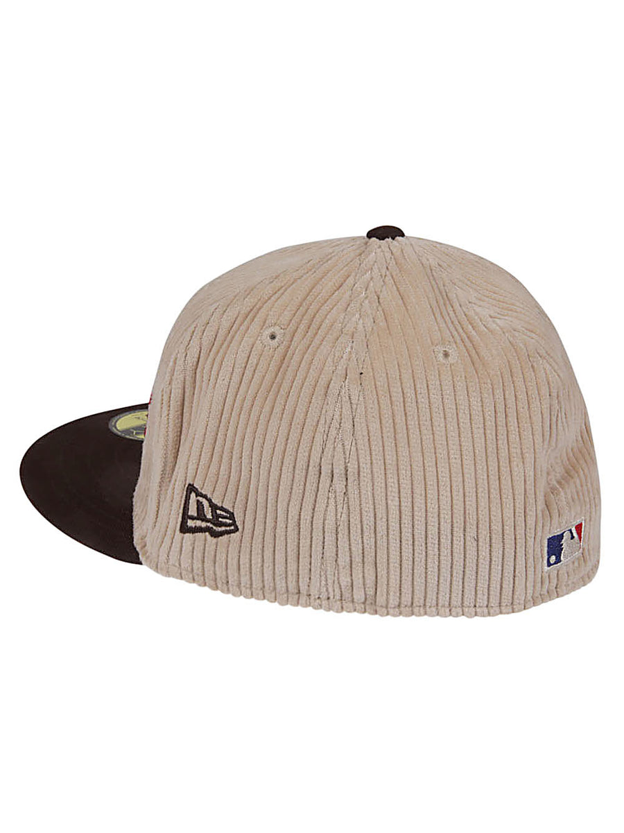 New Era Capsule 59FIFTY Boston Red Sox Cap Khaki Cotton Adjustable Strap For Men Premium Everyday Streetwear