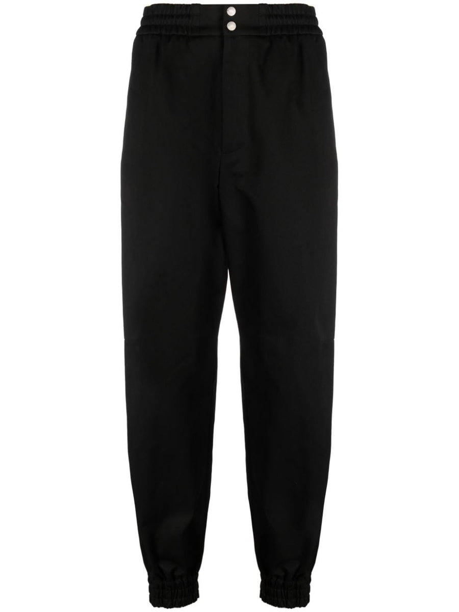 Alexander McQueen Tapered Leg Cotton Trousers For Men Refined Everyday Luxury And Versatile