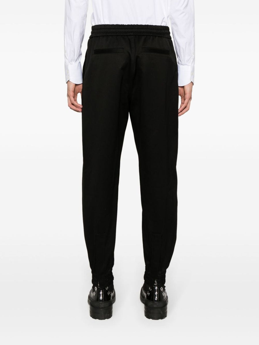 Alexander McQueen Tapered Leg Cotton Trousers For Men Refined Everyday Luxury And Versatile