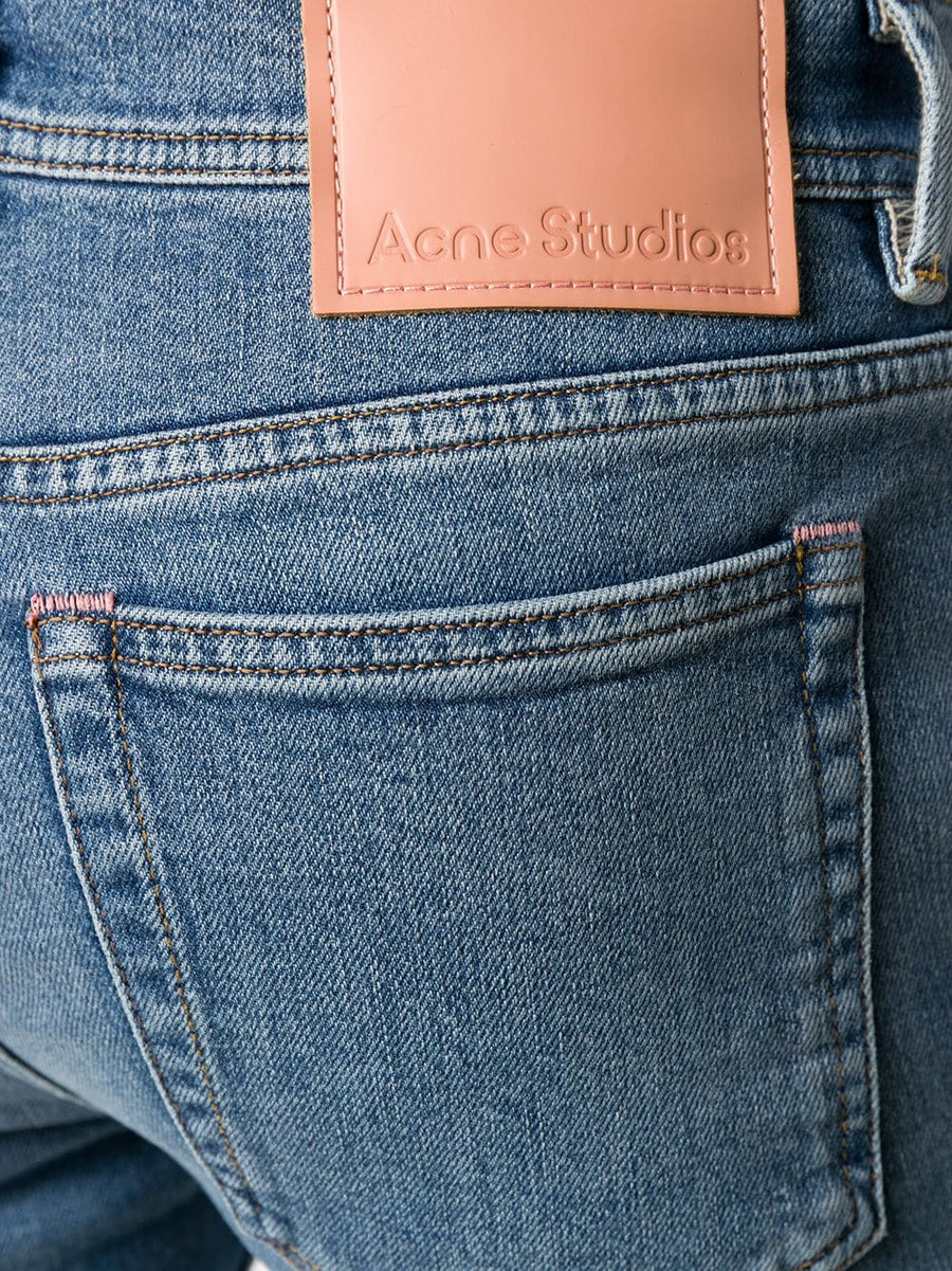 Acne Studios Organic Cotton Skinny Jeans For Men Navy With Stretch For Everyday Wardrobe