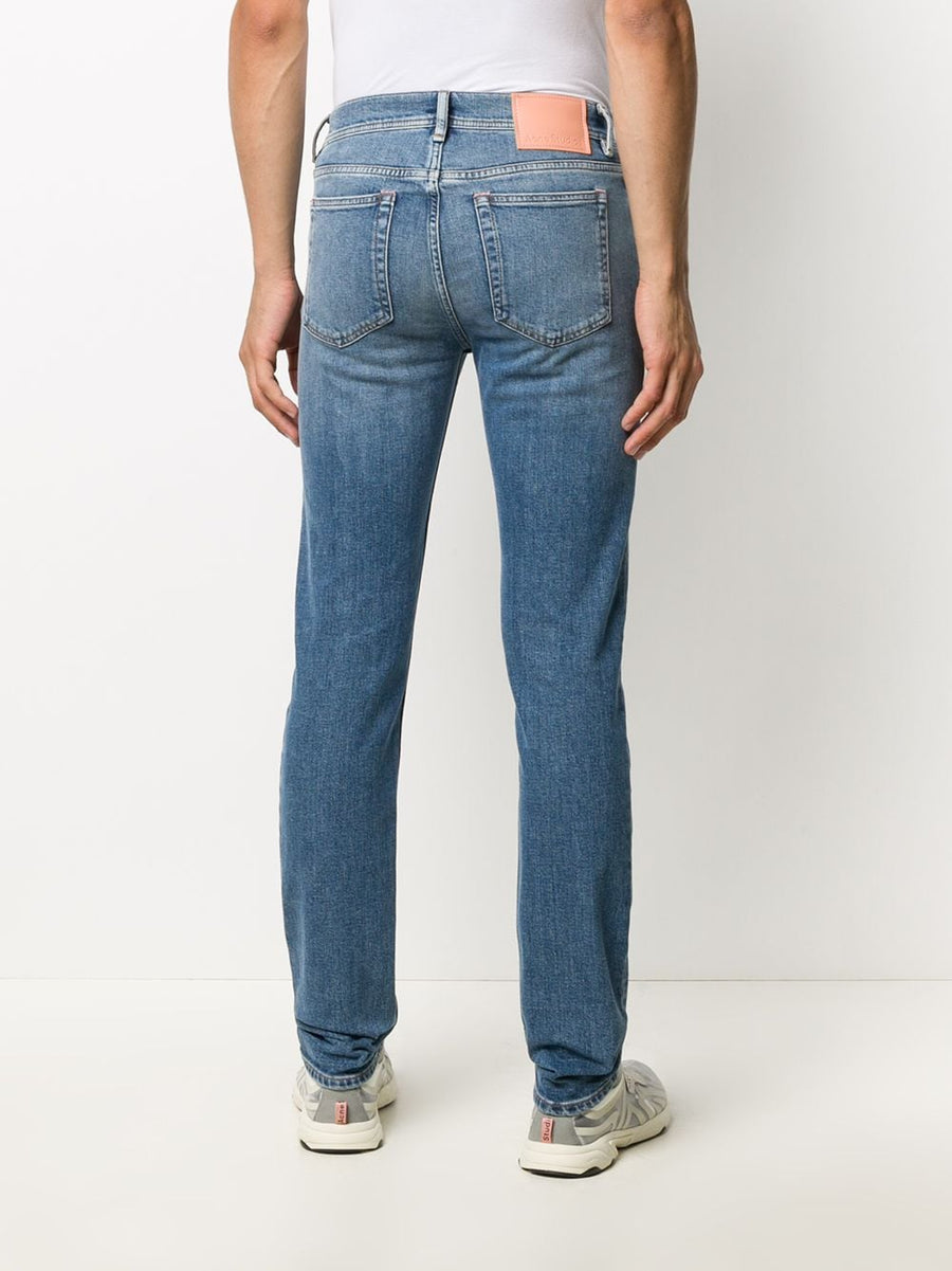 Acne Studios Organic Cotton Skinny Jeans For Men Navy With Stretch For Everyday Wardrobe