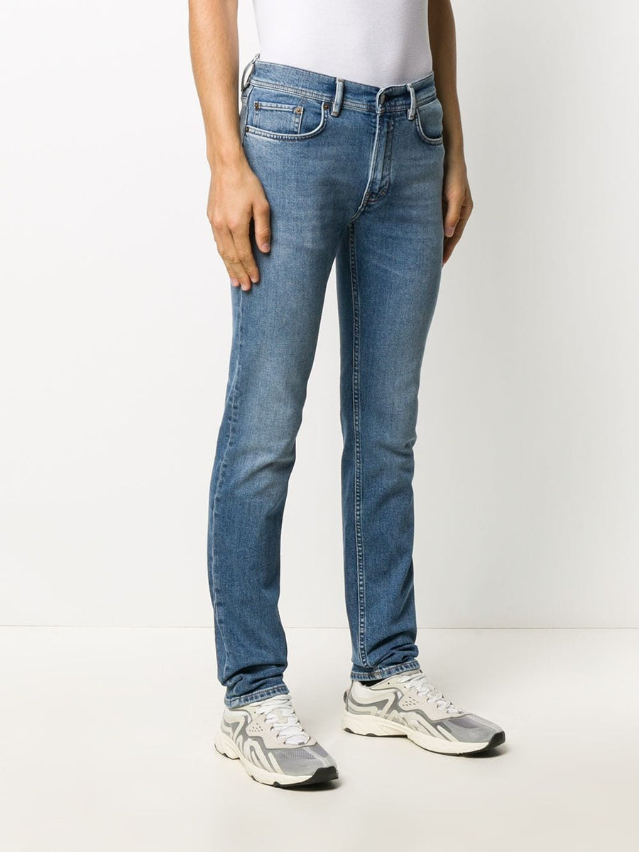 Acne Studios Organic Cotton Skinny Jeans For Men Navy With Stretch For Everyday Wardrobe