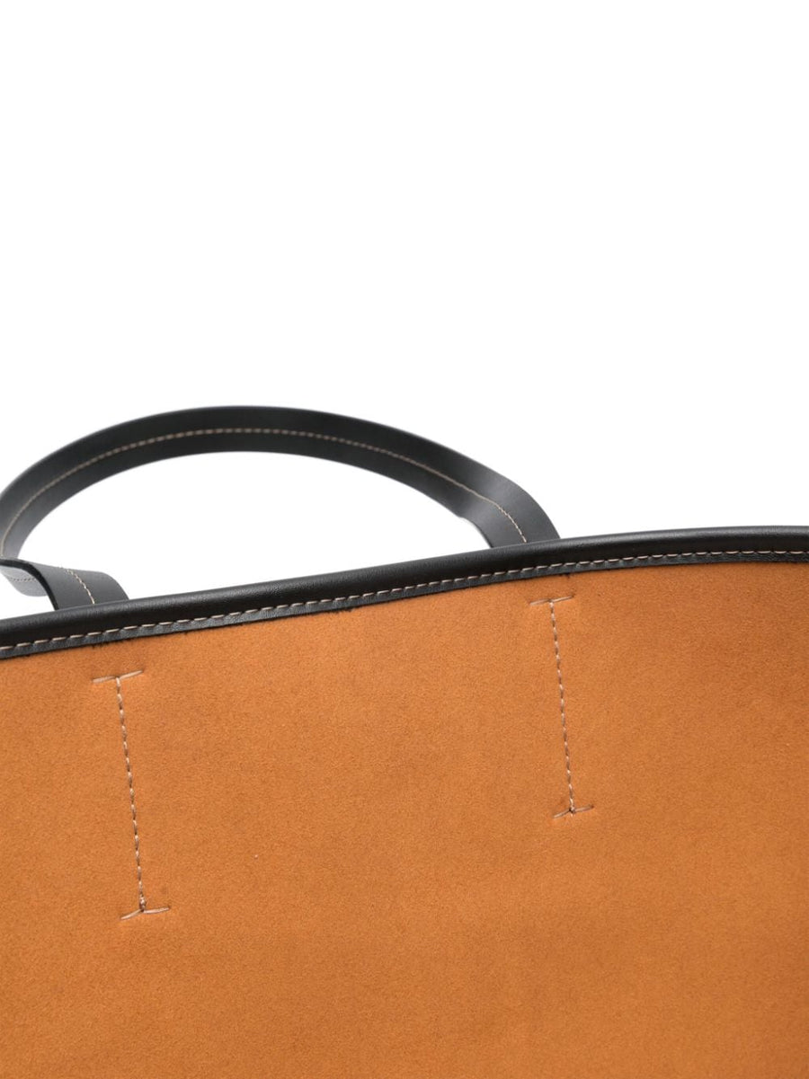 Stella McCartney Logo Print Detachable Purse Shopper Bag For Women Premium Canvas Tote With Spacious Compartments