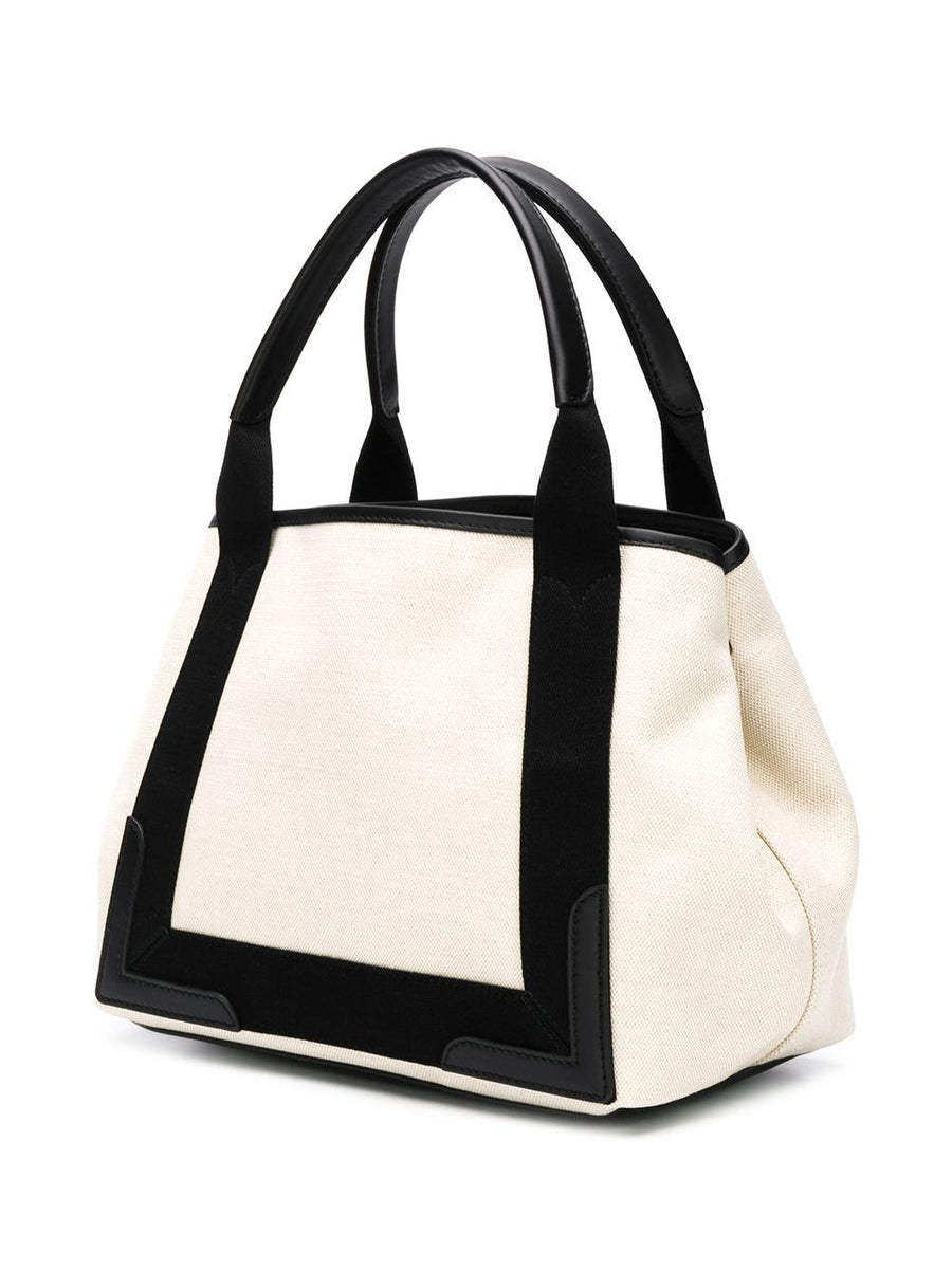 Balenciaga Cabas S Canvas Tote With Removable Pouch For Women Luxurious Versatile Everyday Carryall
