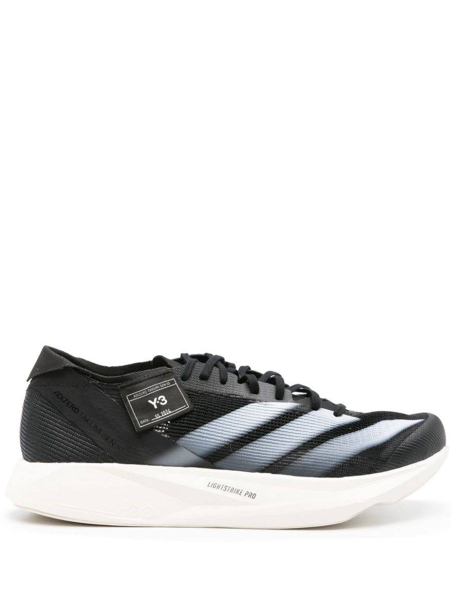 Takumi Sen 10 By Y-3 Men's Black Sneakers With Polyamide Upper And Rubber Sole Tech