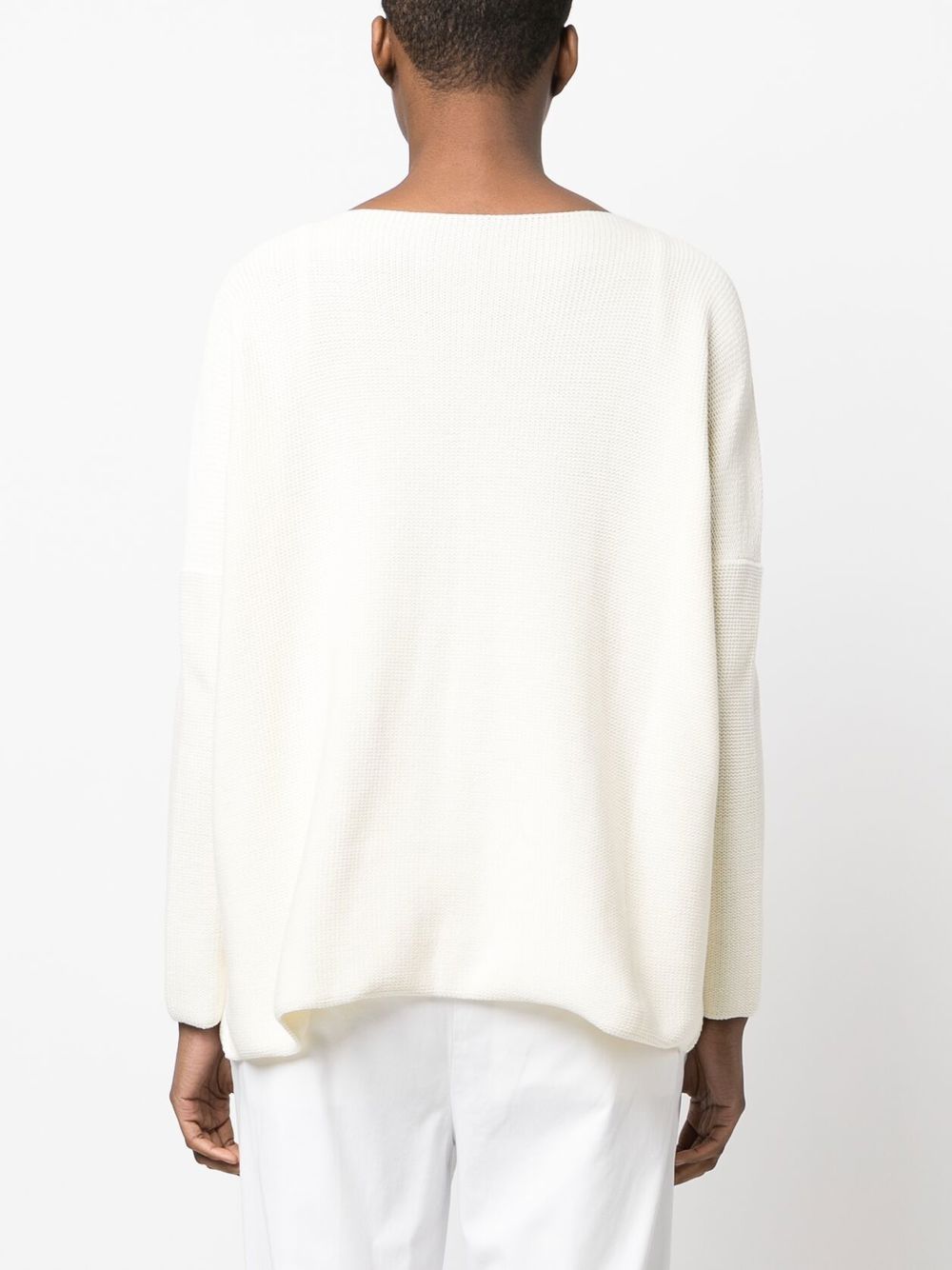 Daniela Gregis Cotton boat neck sweater