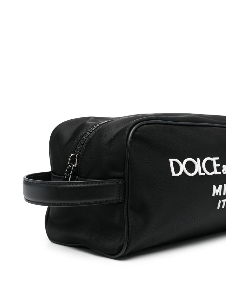 Dolce And Gabbana Nylon Toiletry Bag For Men On The Go Premium Travel Case Compact