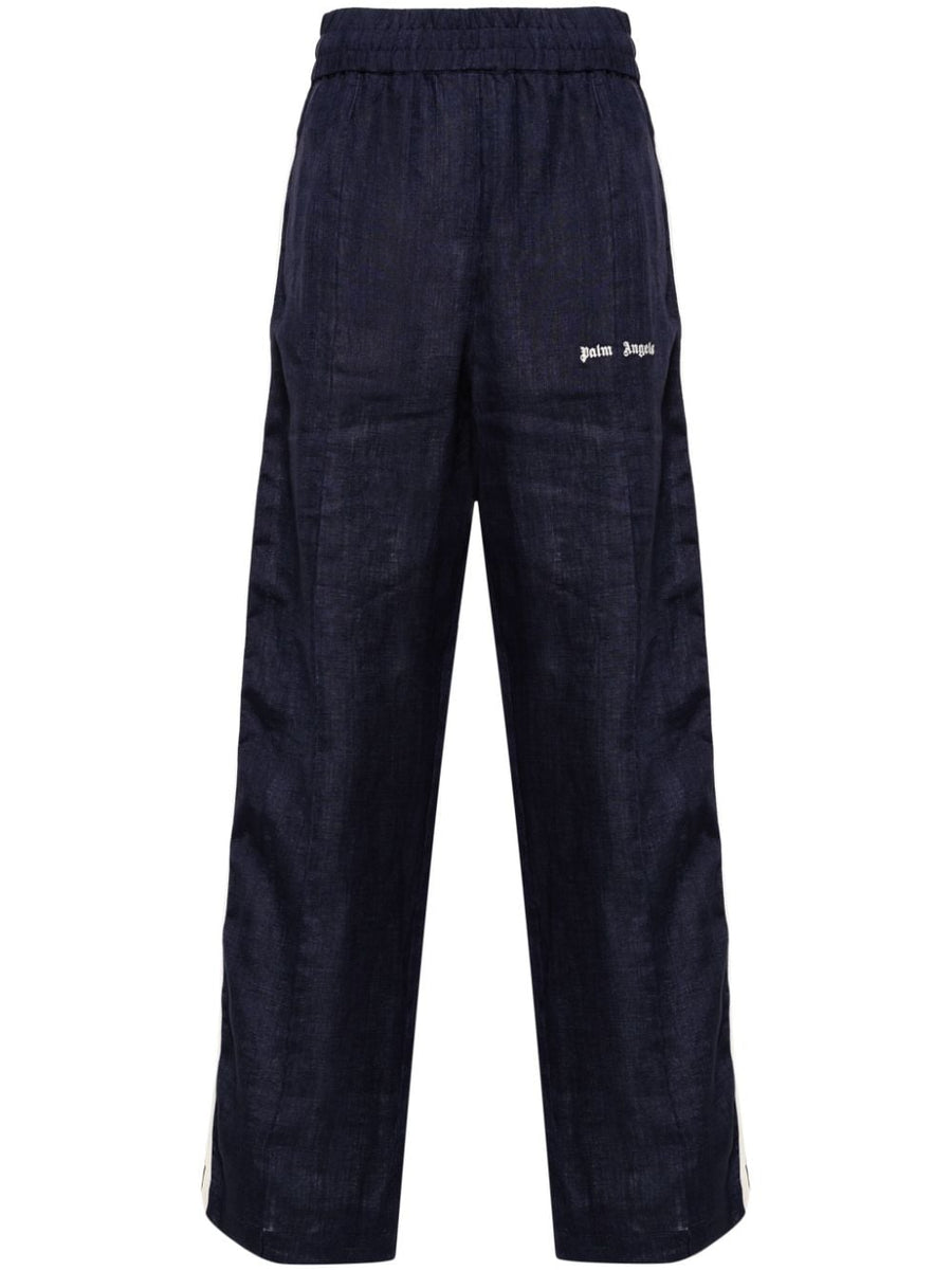 Palm Angels Conscious Criteria Logo Track Pants For Men Premium Sustainable Comfort All Season