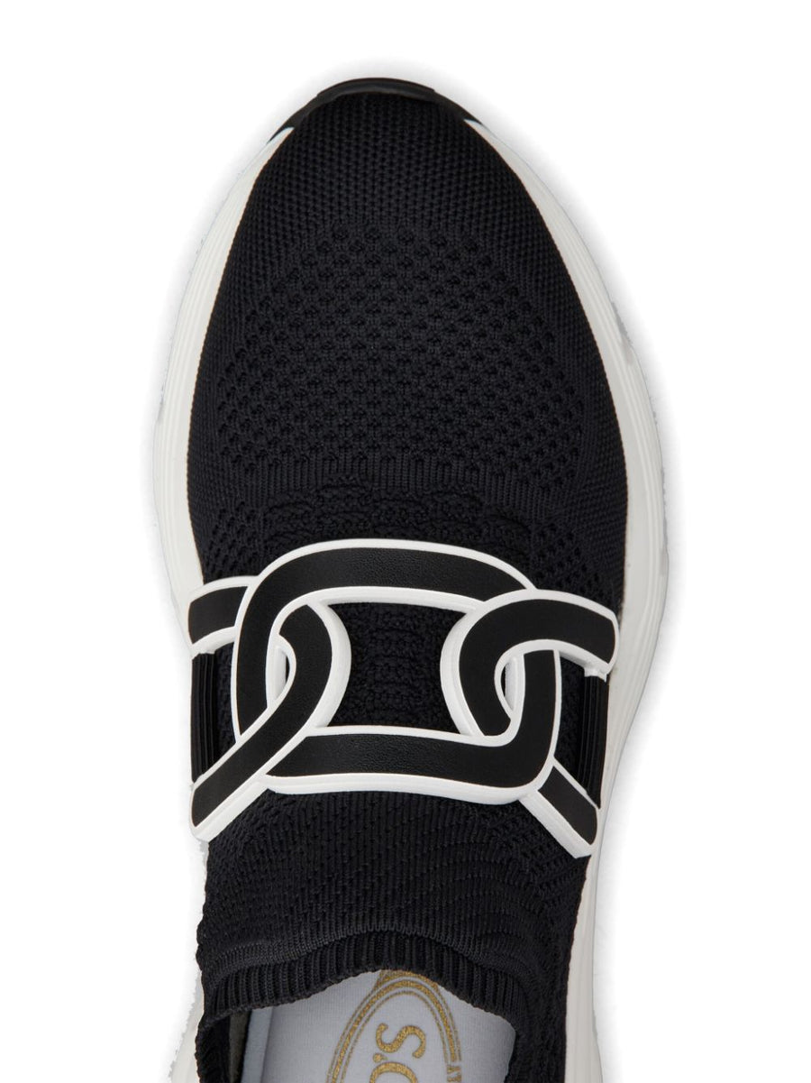 Tod's Kate Sneakers for Women Knitted Upper Luxury Slip On Comfortable Everyday Wear with Chunky Rubber Sole
