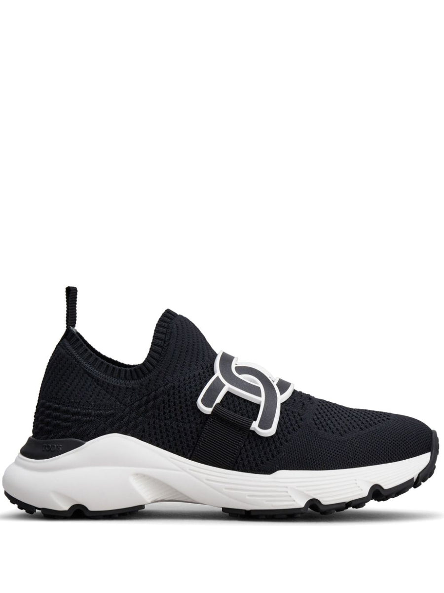 Tod's Kate Sneakers for Women Knitted Upper Luxury Slip On Comfortable Everyday Wear with Chunky Rubber Sole