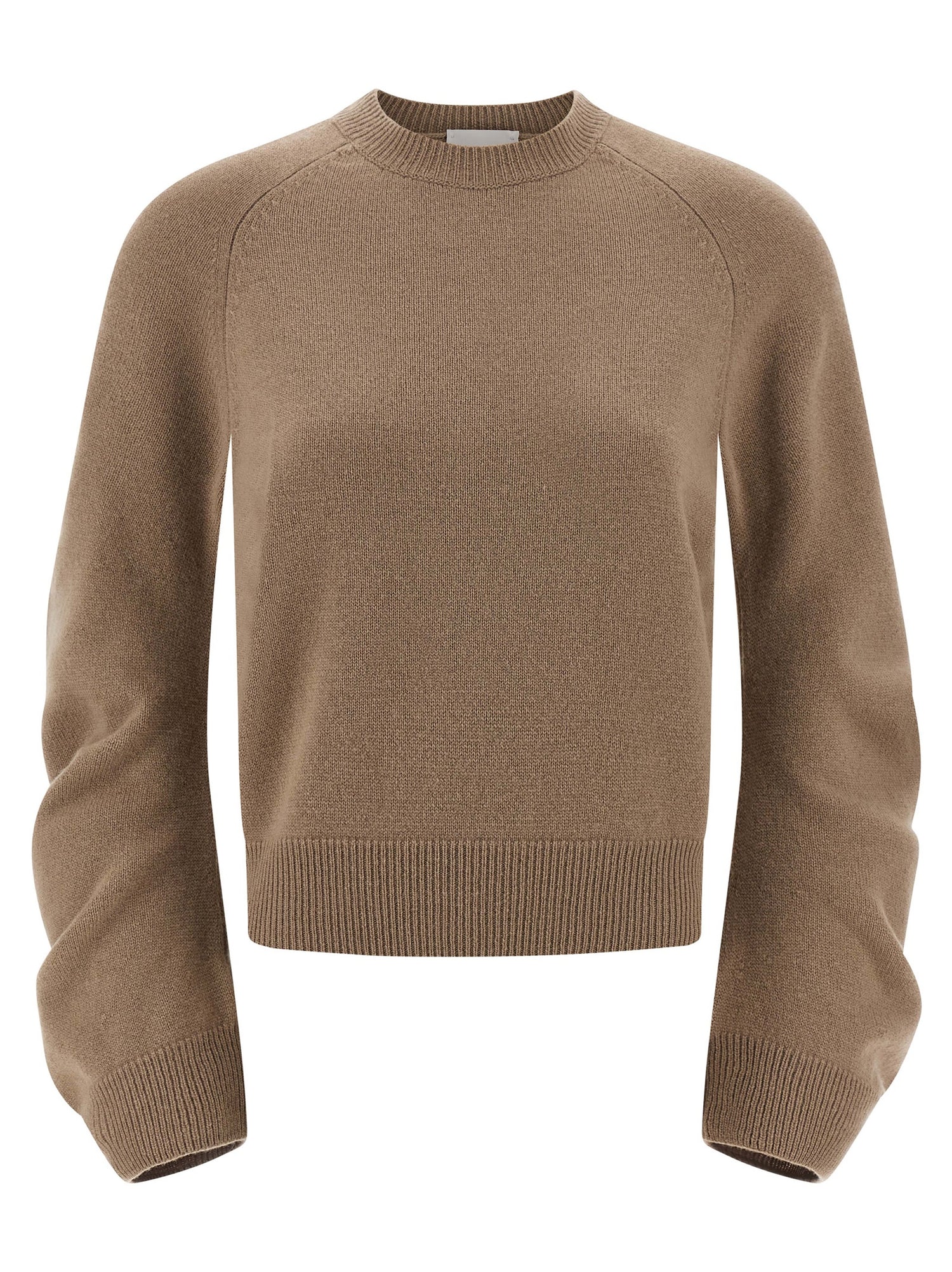 Nude Curved Sleeve Sweater