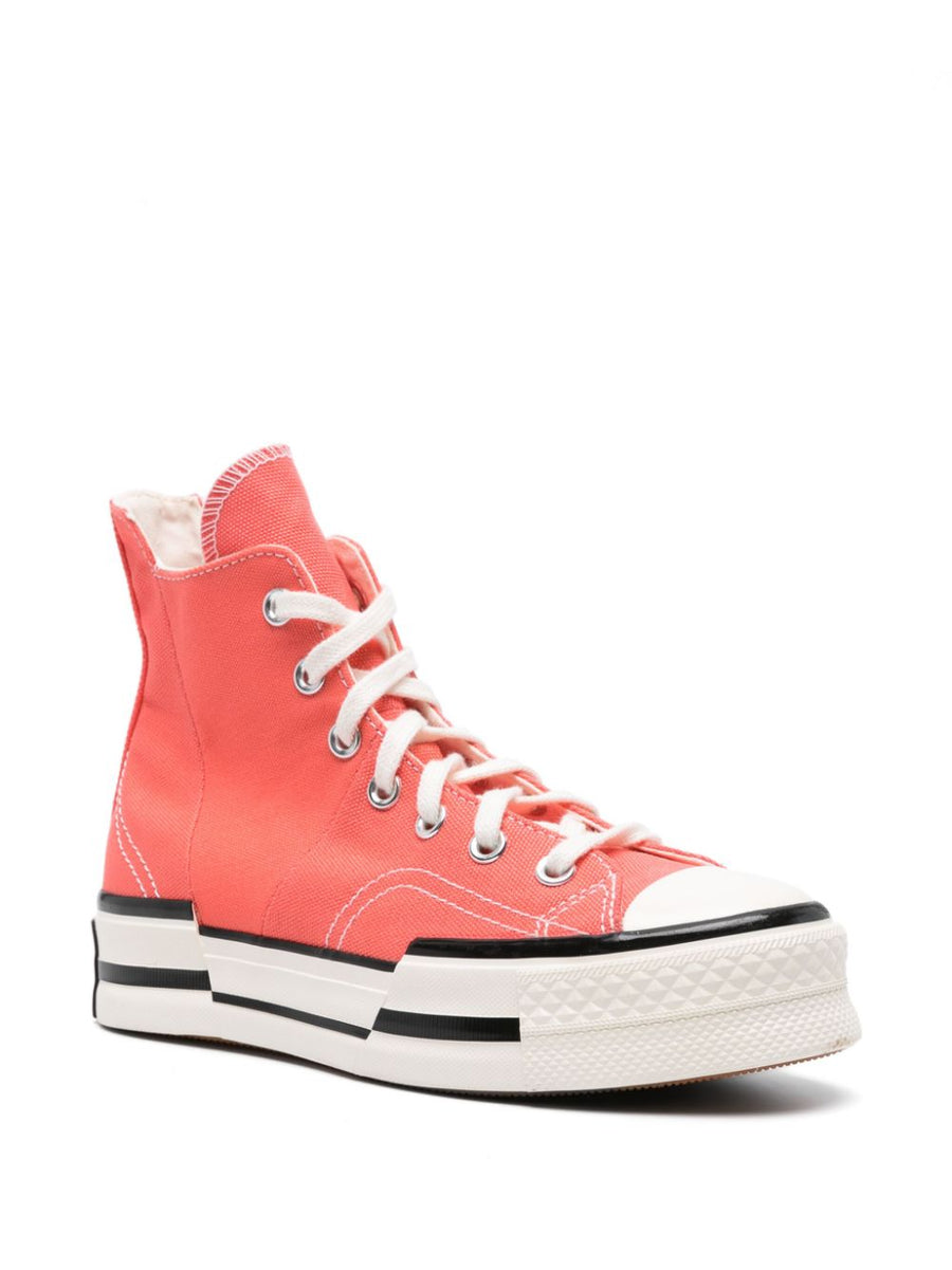 Converse Chuck 70 Plus Hi Women Sneakers Watermelon Slushy Platform Bold Retro Style