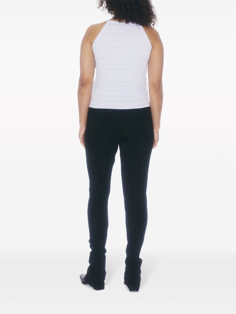 Filippa K Striped Organic Cotton Tank Top For Women Eco Conscious Racerback Halterneck