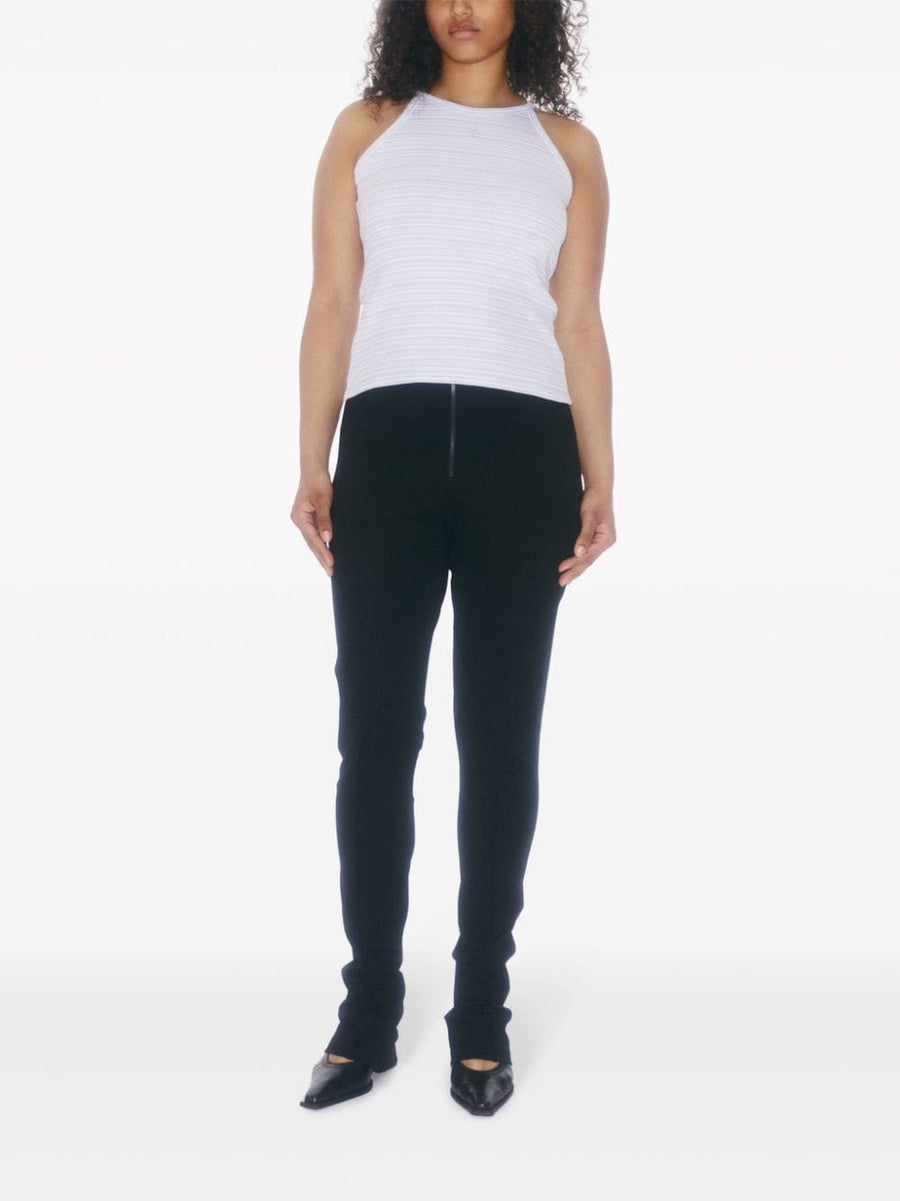 Filippa K Striped Organic Cotton Tank Top For Women Eco Conscious Racerback Halterneck