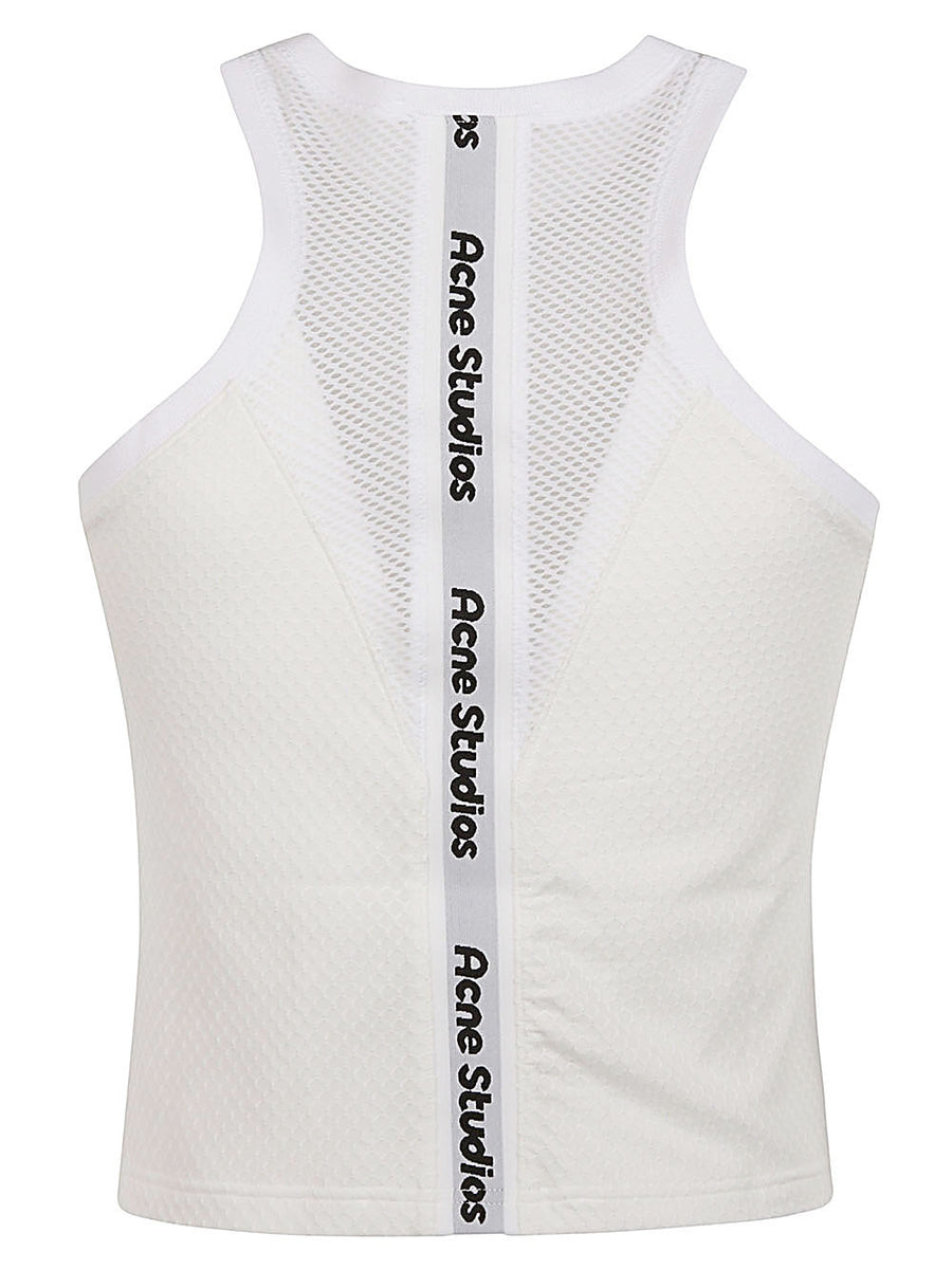 Acne Studios Logo Tank Top For Men Sculpted Fit