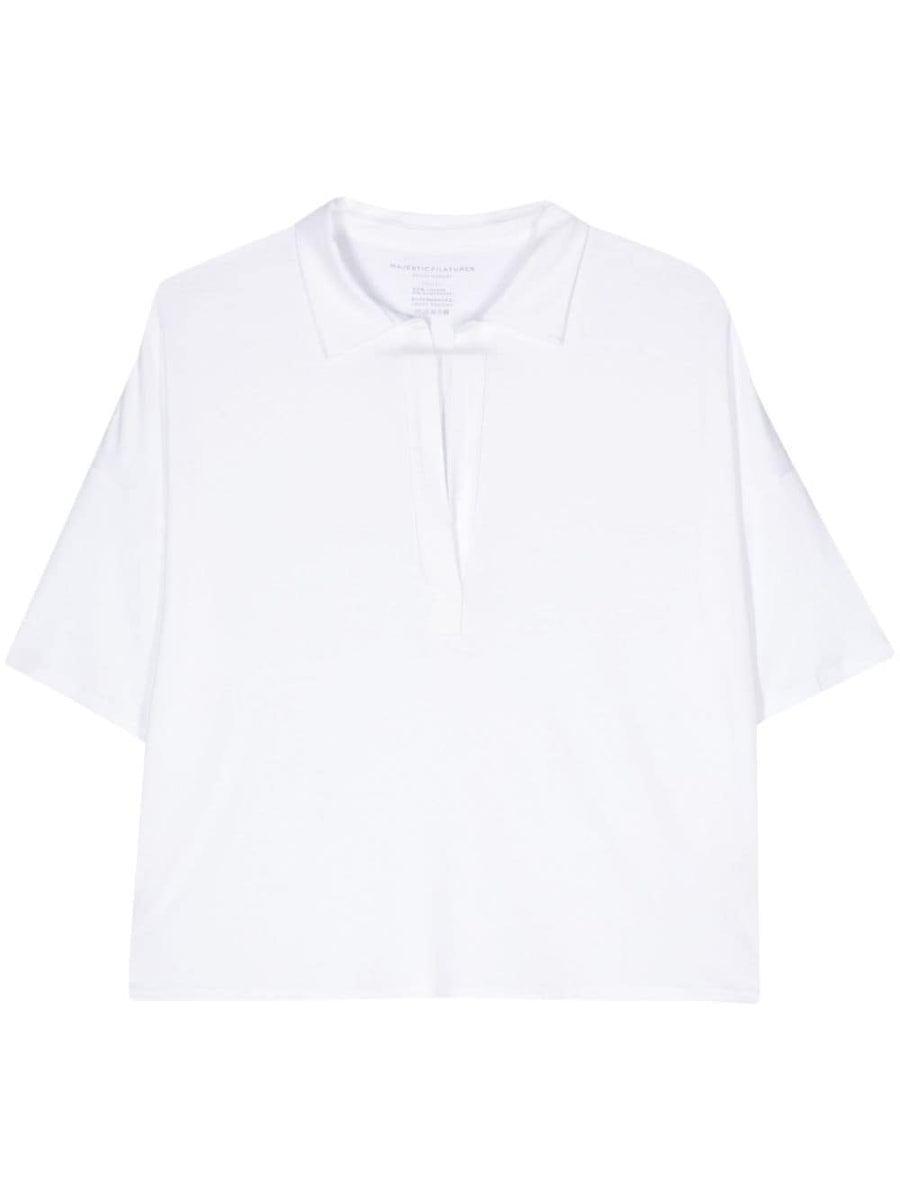 MAJESTIC T-shirts and Polos WHITE