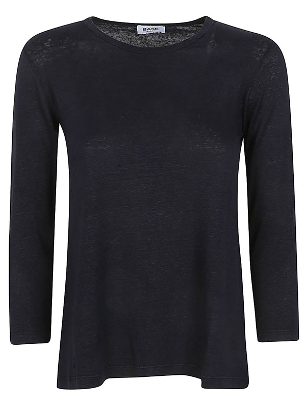 Base Linen jersey long sleeve t-shirt