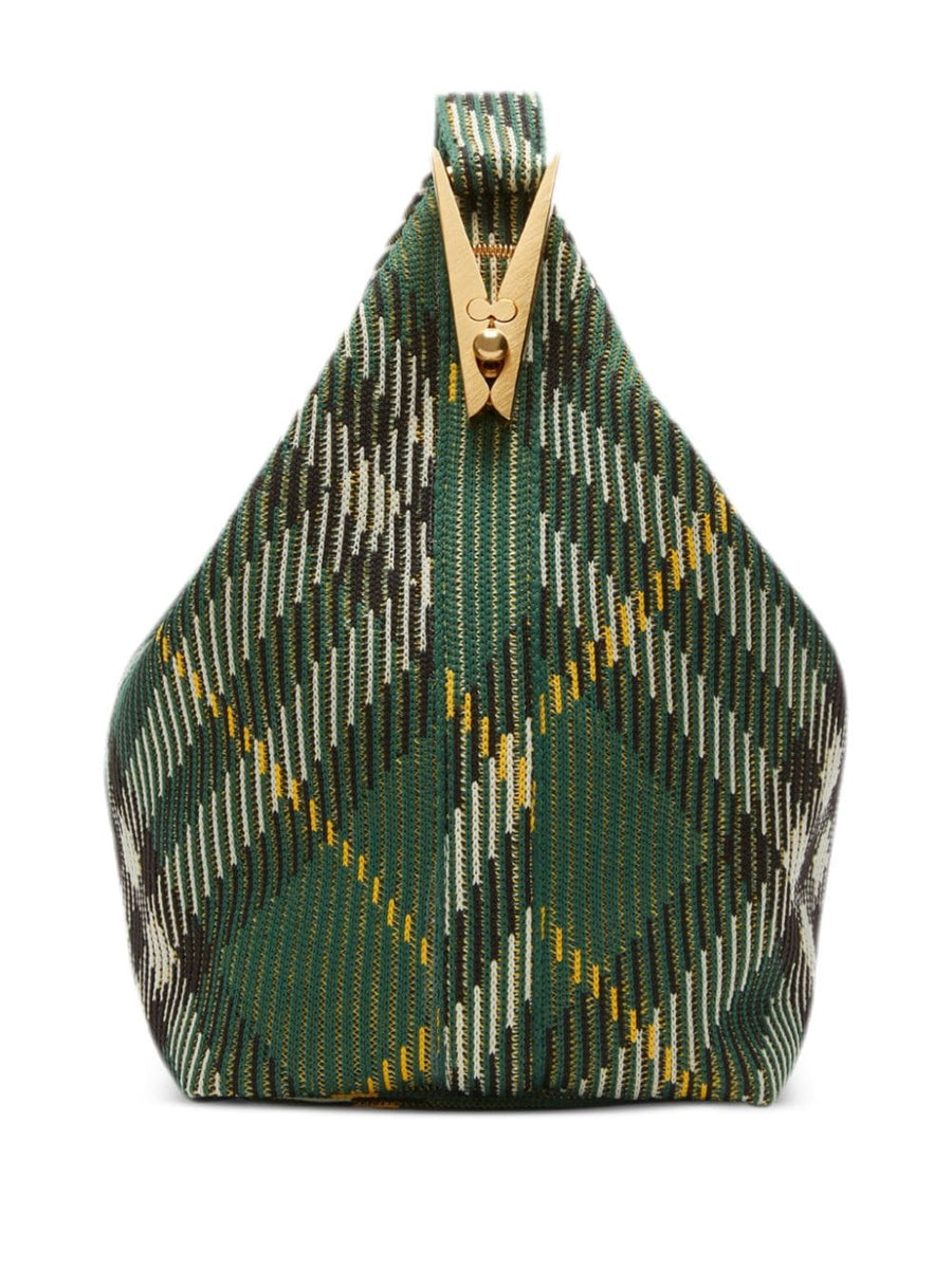 Burberry Medium Check Shoulder Bag For Women Top Zip Day To Night Versatile Luxury Accessory