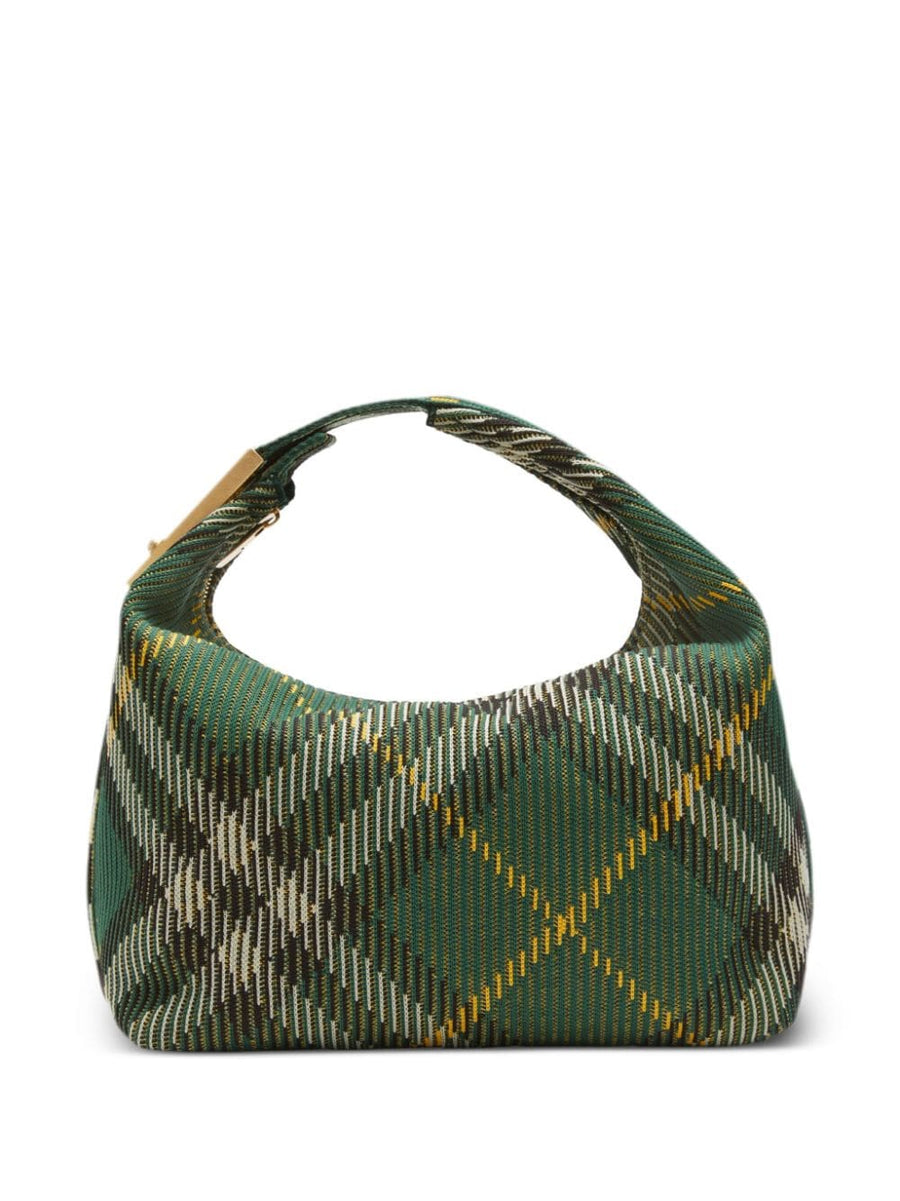 Burberry Medium Check Shoulder Bag For Women Top Zip Day To Night Versatile Luxury Accessory