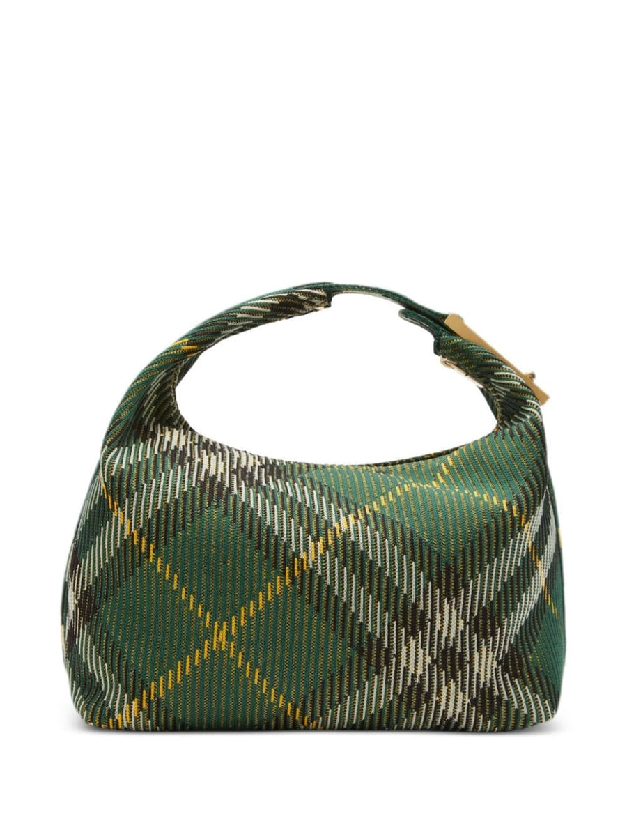 Burberry Medium Check Shoulder Bag For Women Top Zip Day To Night Versatile Luxury Accessory