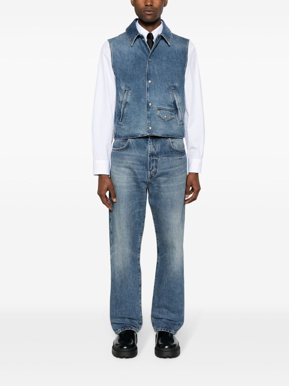 Givenchy Denim cotton vest